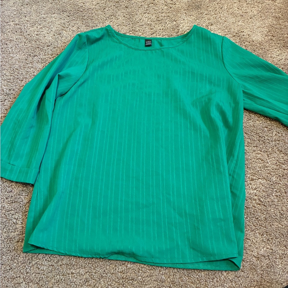 SHEIN Green Women's Top